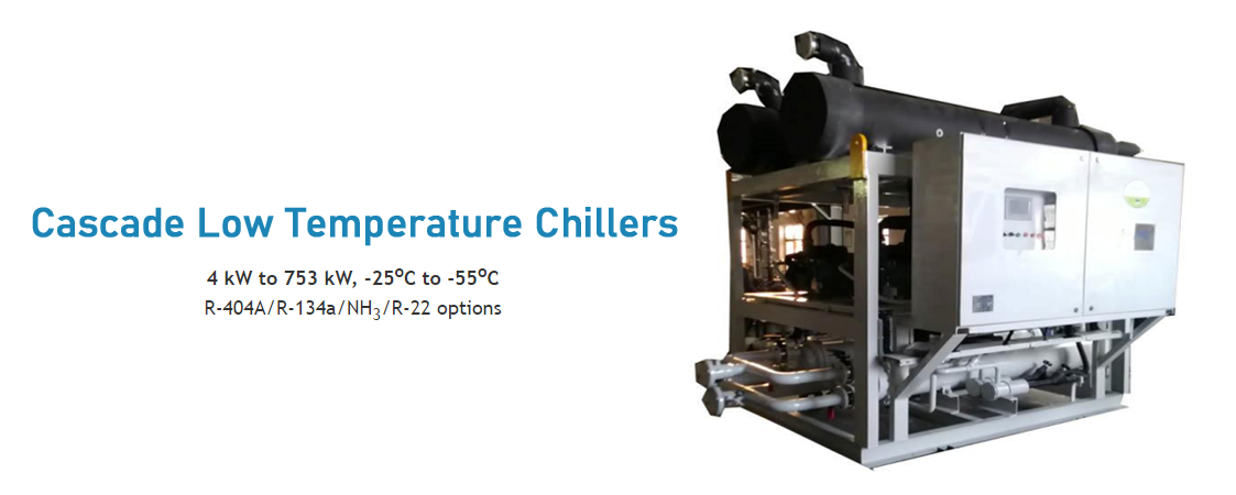Cascade Low Temperature Chillers