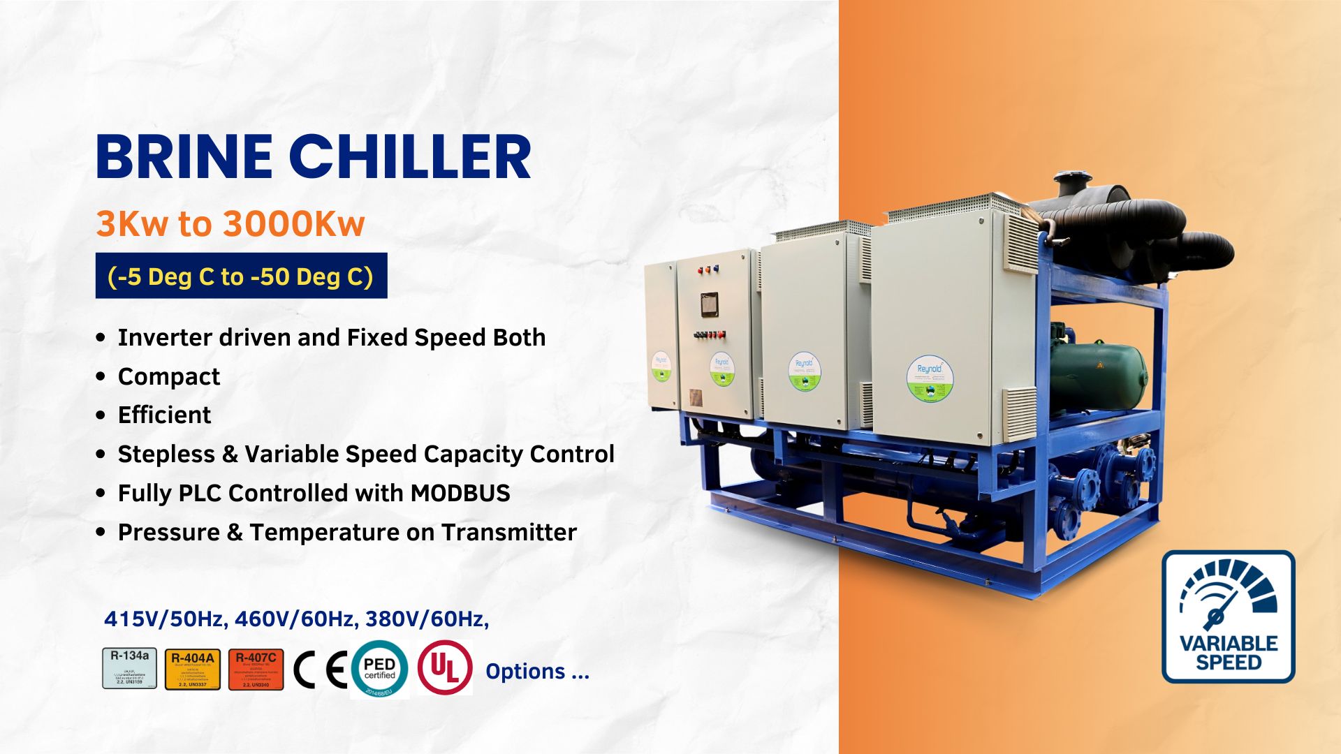 Brine Chiller | Brine Chillers | Chiller Manufacturer Brine Chiller