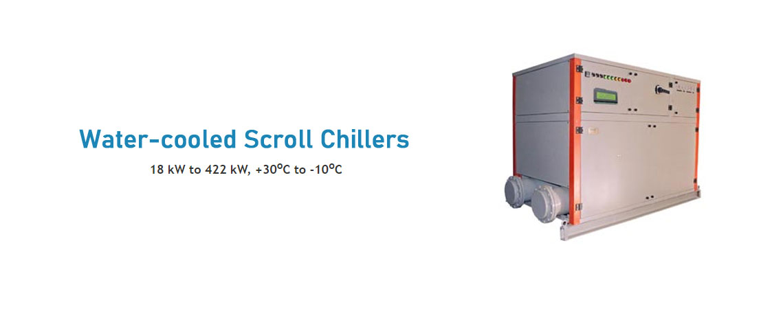 Water-cooled Scroll Chillers